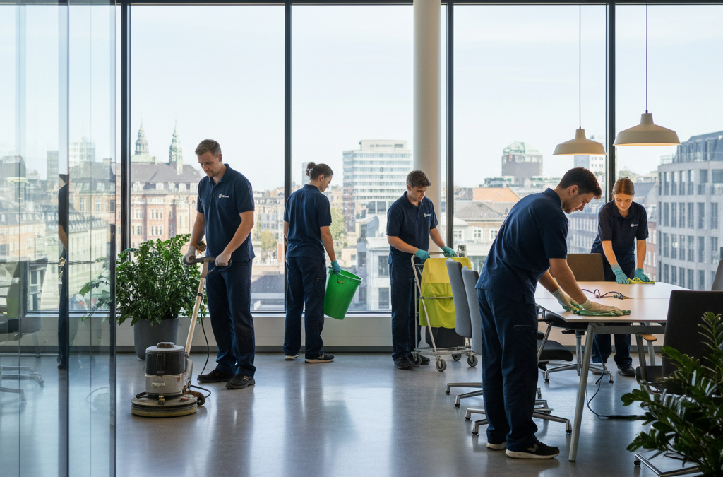 Erhvervsrengøring København: Effektivitet og Kvalitet Hver Gang
